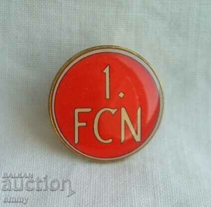 Football badge - Germany - 1.FC Nurnberg/FK Nürnberg