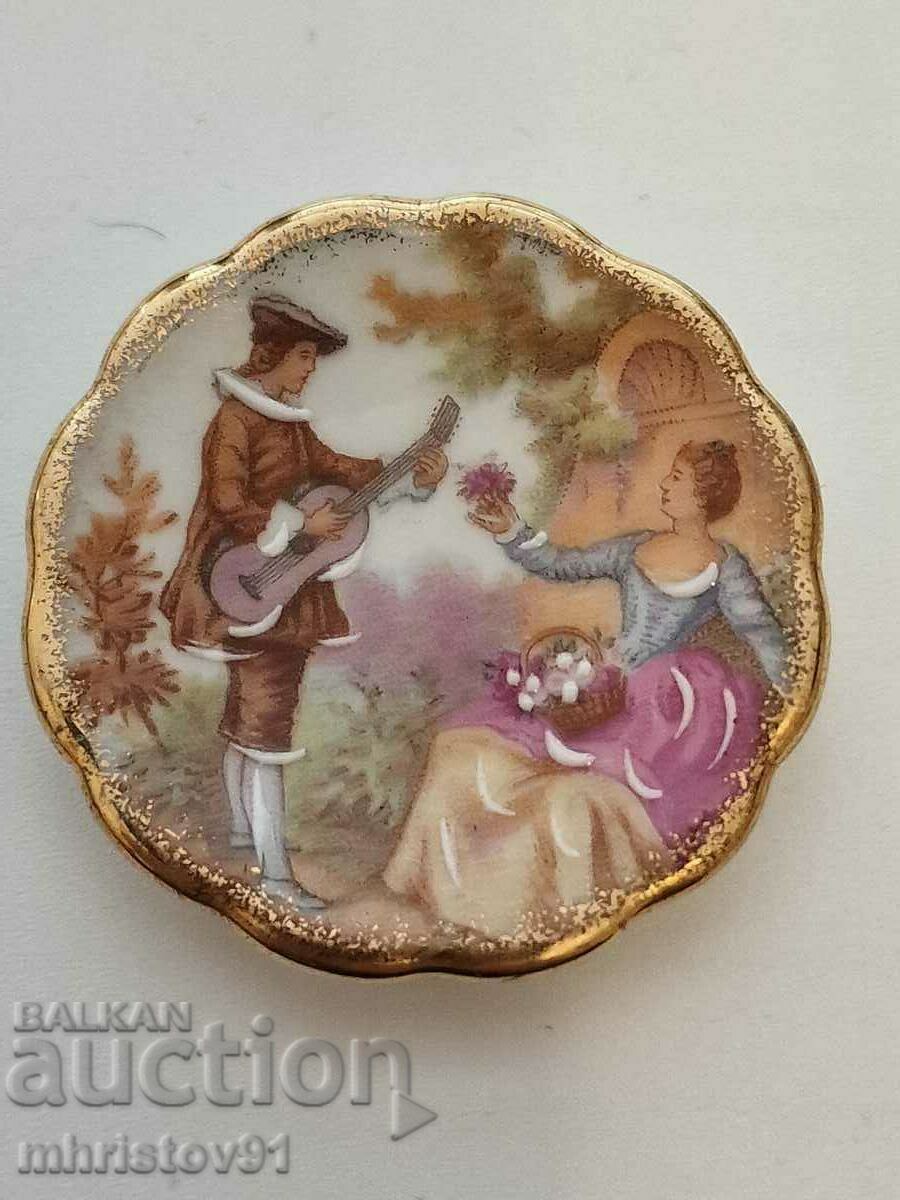 Small Limoges porcelain saucer with price € 9.99 | 19.54 BGN