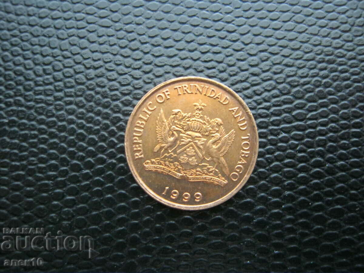 Тринидад  5  цент  1999
