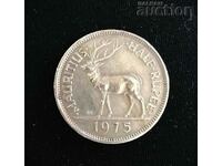 Мавриций ½ рупия 1975 ,  Кралица Елизабет II