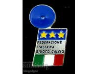 Insigna de fotbal - Federația de fotbal a Italiei