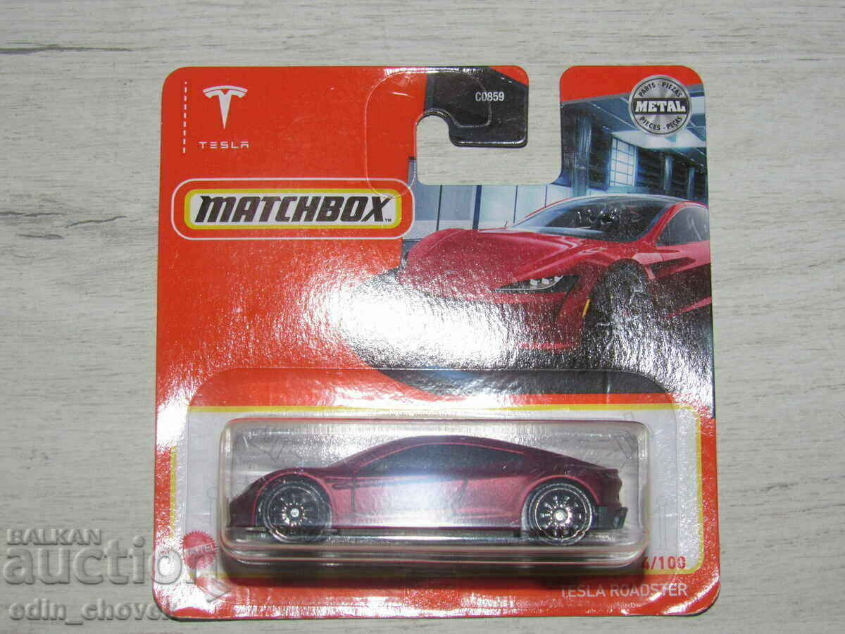 Matchbox Tesla Roadster. Нов