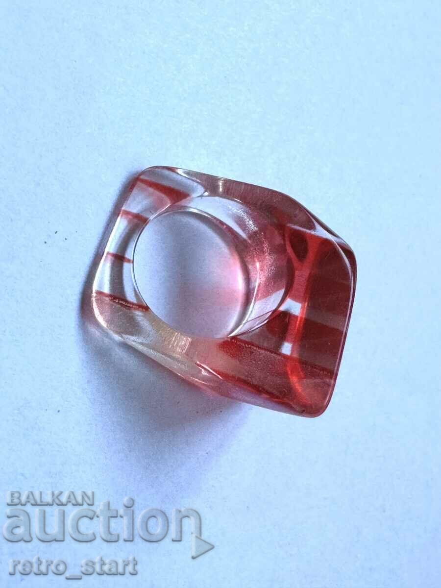 Retro ring from the 70s-80s with price 12.00 BGN | € 6.14 Retro ring from the 70s-80s with price 12.00 BGN | € 6.14