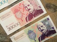 Commemorative banknotes specimen copies