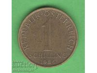 (¯`'•.¸ 1 Shilling 1986 AUSTRIA ¸.•'´¯)