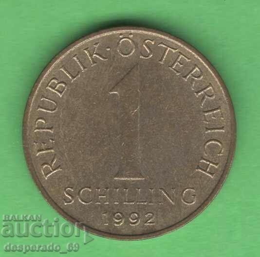 (¯`'•.¸ 1 Shilling 1992 AUSTRIA ¸.•'´¯)