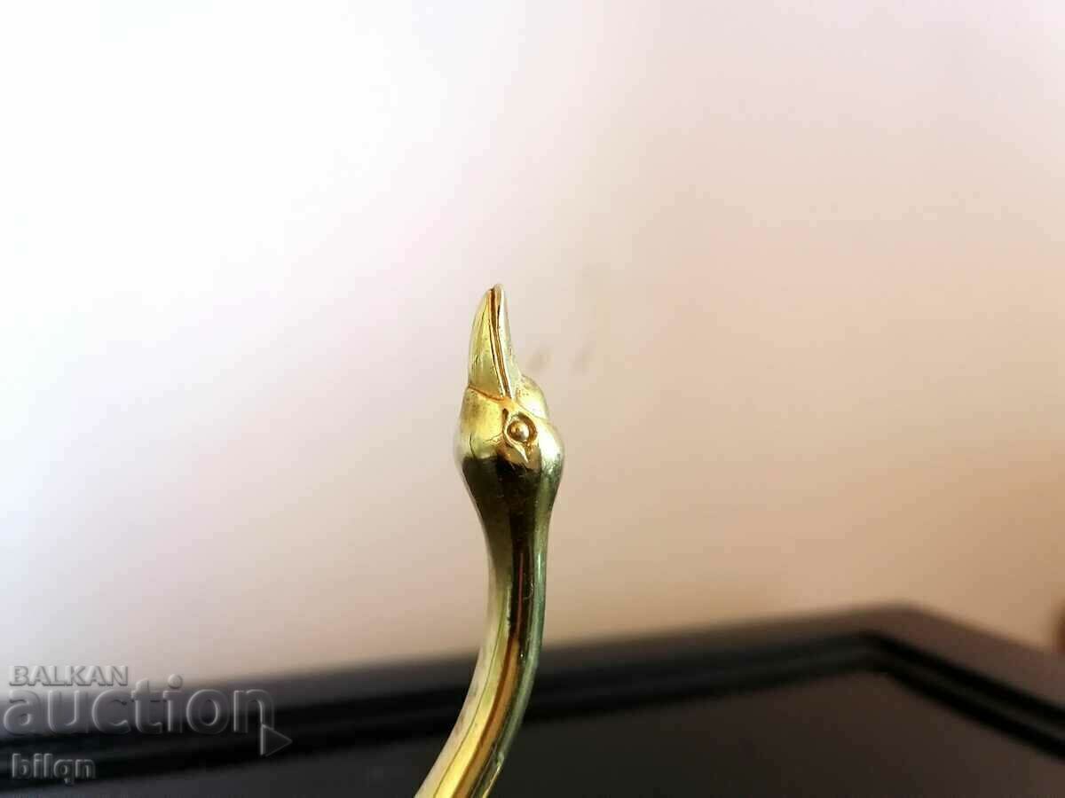 Old Gilded Swan Figurine with price 22.21 BGN | € 11.36