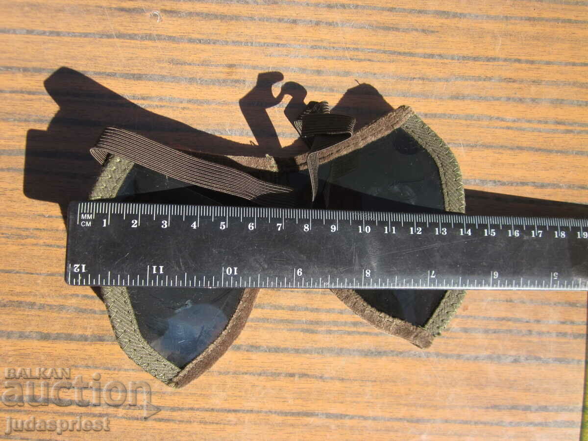 Γερμανικά στρατιωτικά γυαλιά άμμου και σκόνης του Β' Παγκοσμίου Πολέμου - 6 Γερμανικά στρατιωτικά γυαλιά άμμου και σκόνης του Β' Παγκοσμίου Πολέμου - 6