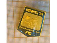 FIS cup ski badge - Borovets 1984
