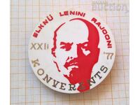 Lenin badge