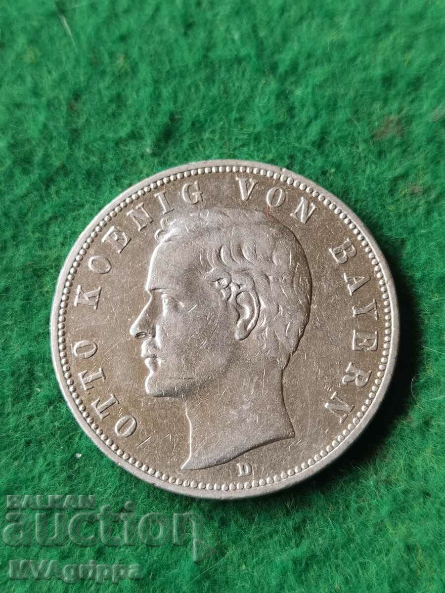 5 марки Отто Бавария 1907