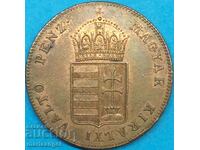 Ungaria 1848 1 Kreuzer - destul de rar