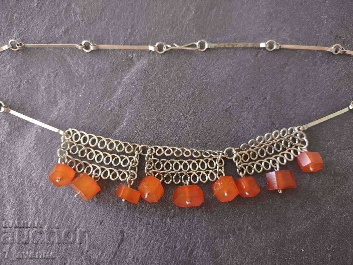 NECKLACE necklace jewelry, Amber, 70s, 22.03.2024 with price 169.00 BGN | € 86.41 NECKLACE necklace jewelry, Amber, 70s, 22.03.2024 with price 169.00 BGN | € 86.41