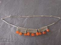 COLIER bijuterii colier, chihlimbar, anii 70, 22.03.2024