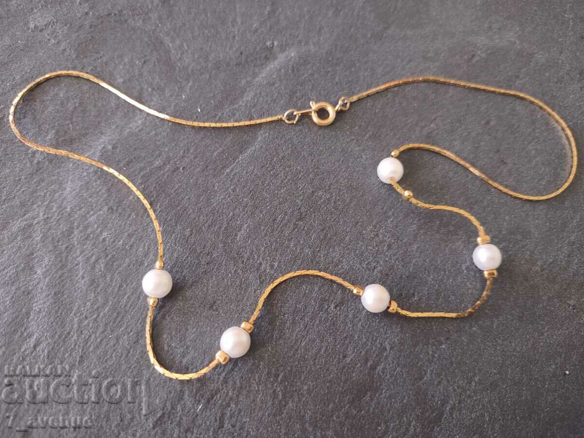 NECKLACE necklace jewelry, 70s, 22.03.2024 with price 39.00 BGN | € 19.94 NECKLACE necklace jewelry, 70s, 22.03.2024 with price 39.00 BGN | € 19.94