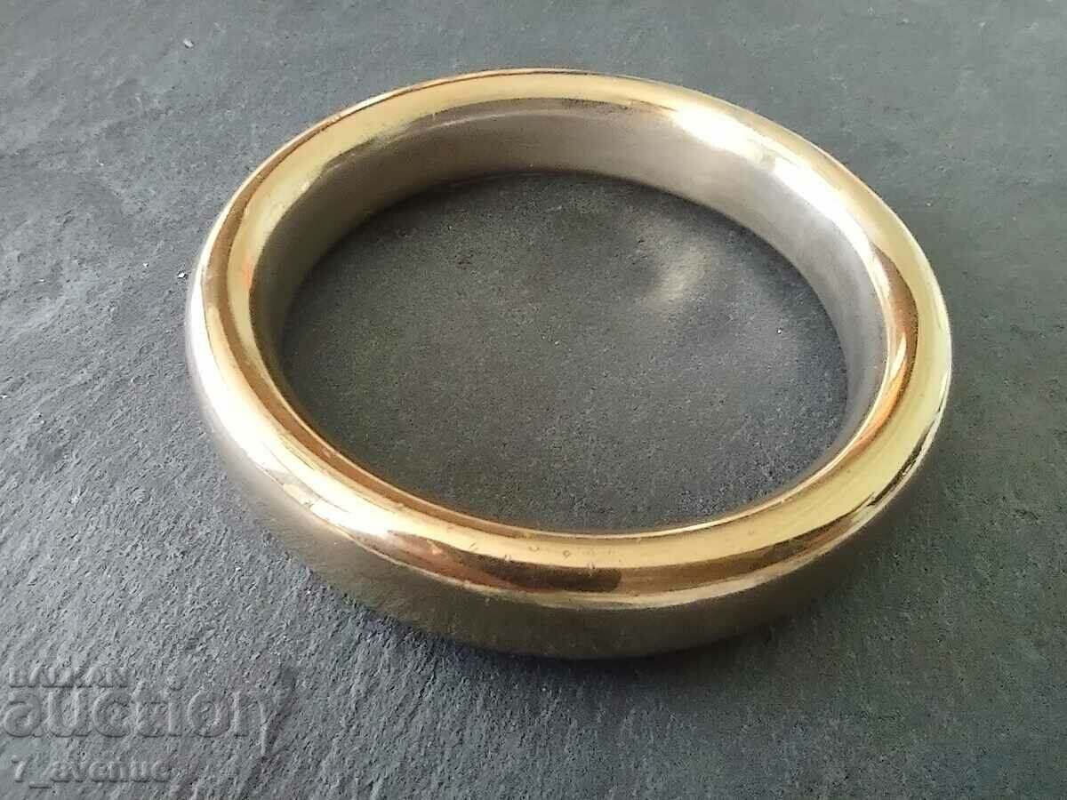 BRACELET with gold plating, does not open, 22.03.2024 with price 29.00 BGN | € 14.83