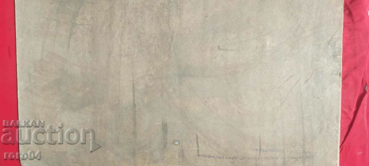 LARGE OLD WATERCOLOR IN THE STORK STYLE - 6 LARGE OLD WATERCOLOR IN THE STORK STYLE - 6