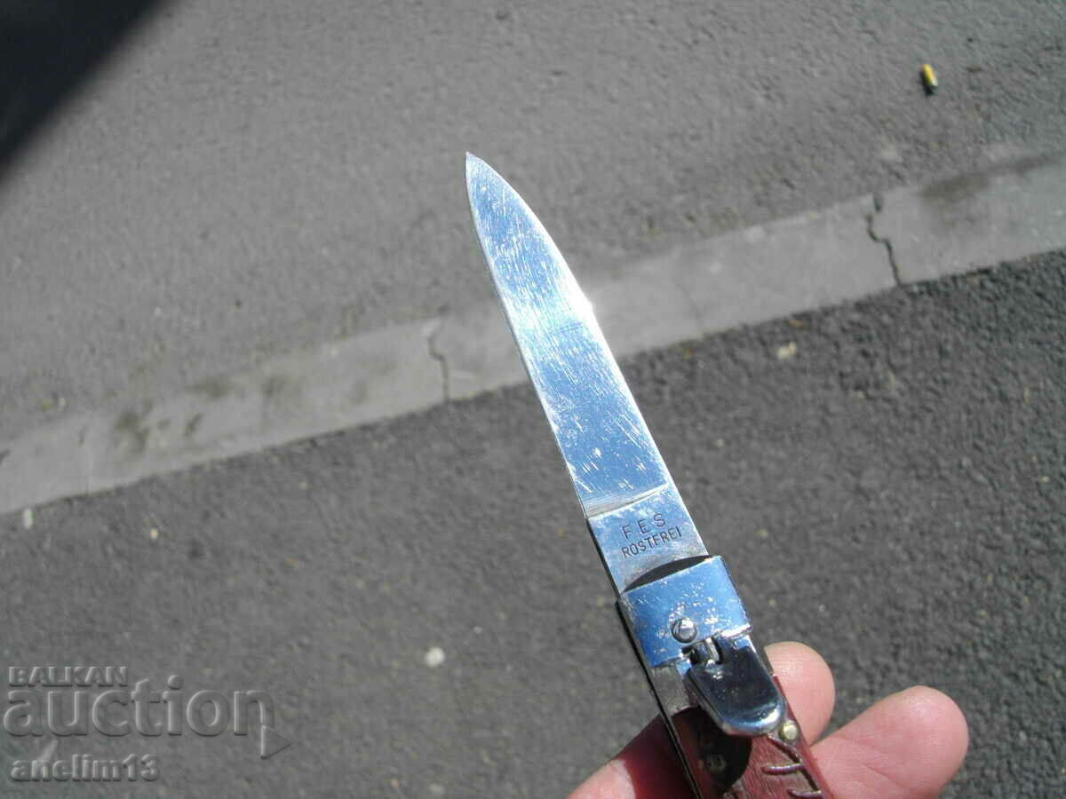 Auction  COLLECTIBLE GERMAN FES AUTOMATIC POCKET KNIFE
