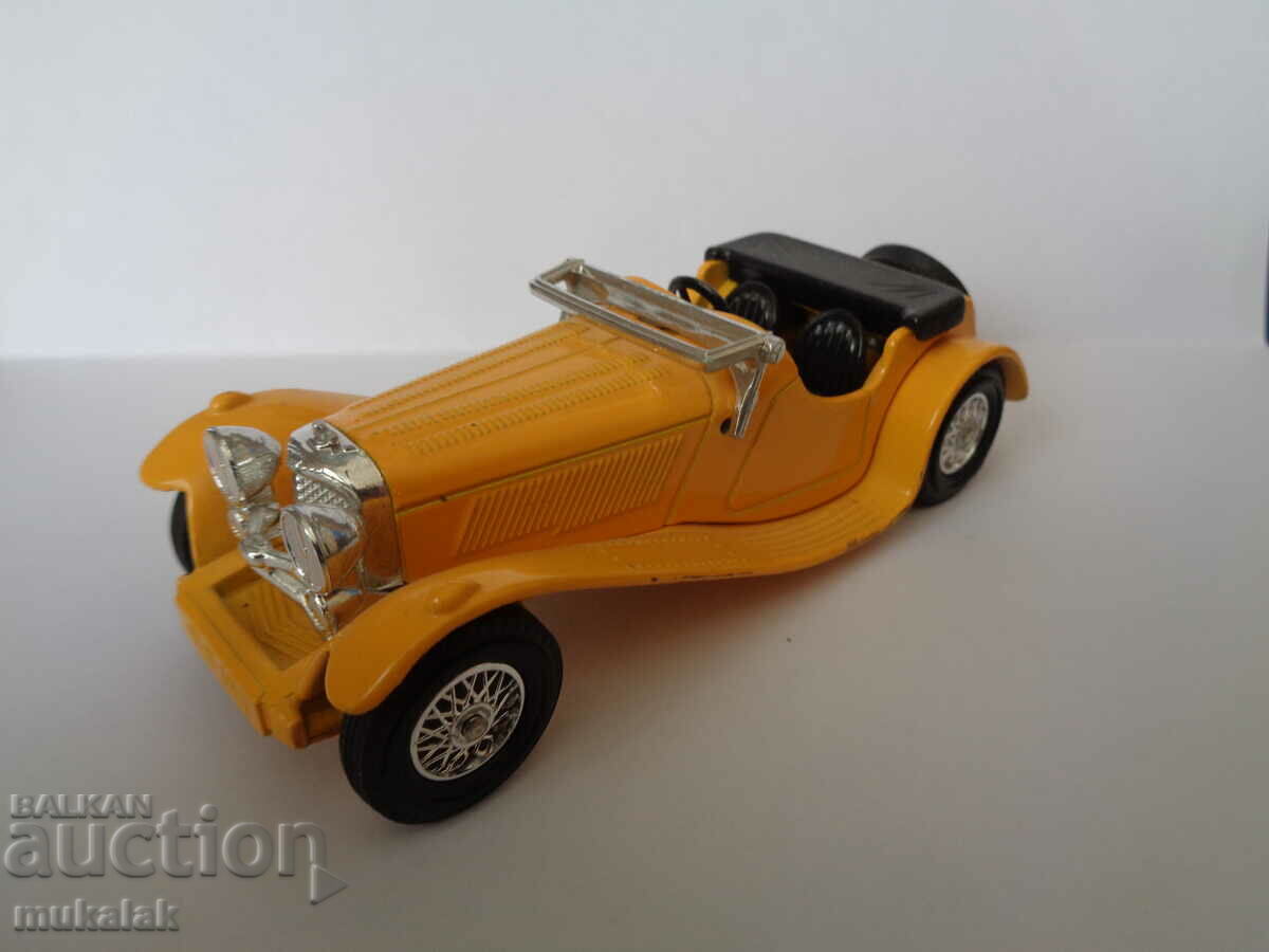 1:43 MATCHBOX JAGUAR SS 100 1936 RETRO MODEL CAR - 5