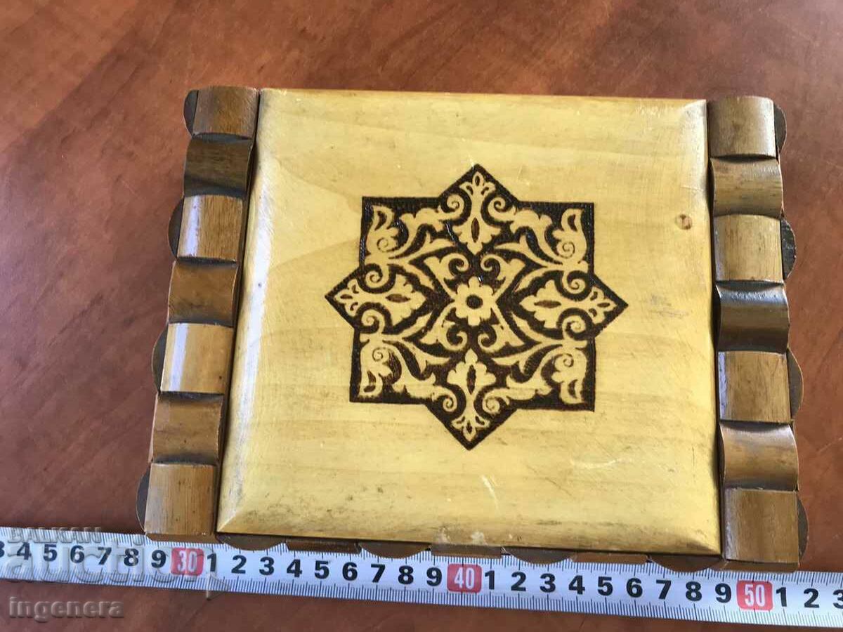 WOODEN JEWELRY BOX OLD CHEST ETHNIC BULGARIA with price 16.00 BGN | € 8.18 WOODEN JEWELRY BOX OLD CHEST ETHNIC BULGARIA with price 16.00 BGN | € 8.18