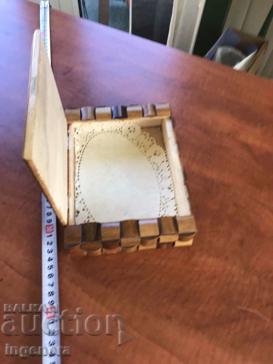 WOODEN JEWELRY BOX OLD CHEST ETHNIC BULGARIA - 6 WOODEN JEWELRY BOX OLD CHEST ETHNIC BULGARIA - 6