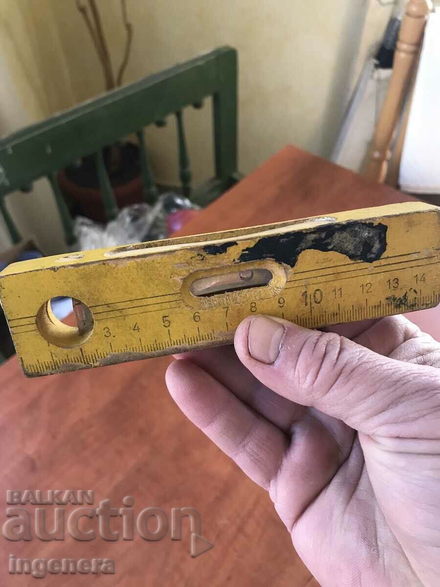 LEVEL WOOD ANTIQUE TOOL STRAIGHT-MINI with price 5.00 BGN | € 2.56 LEVEL WOOD ANTIQUE TOOL STRAIGHT-MINI with price 5.00 BGN | € 2.56