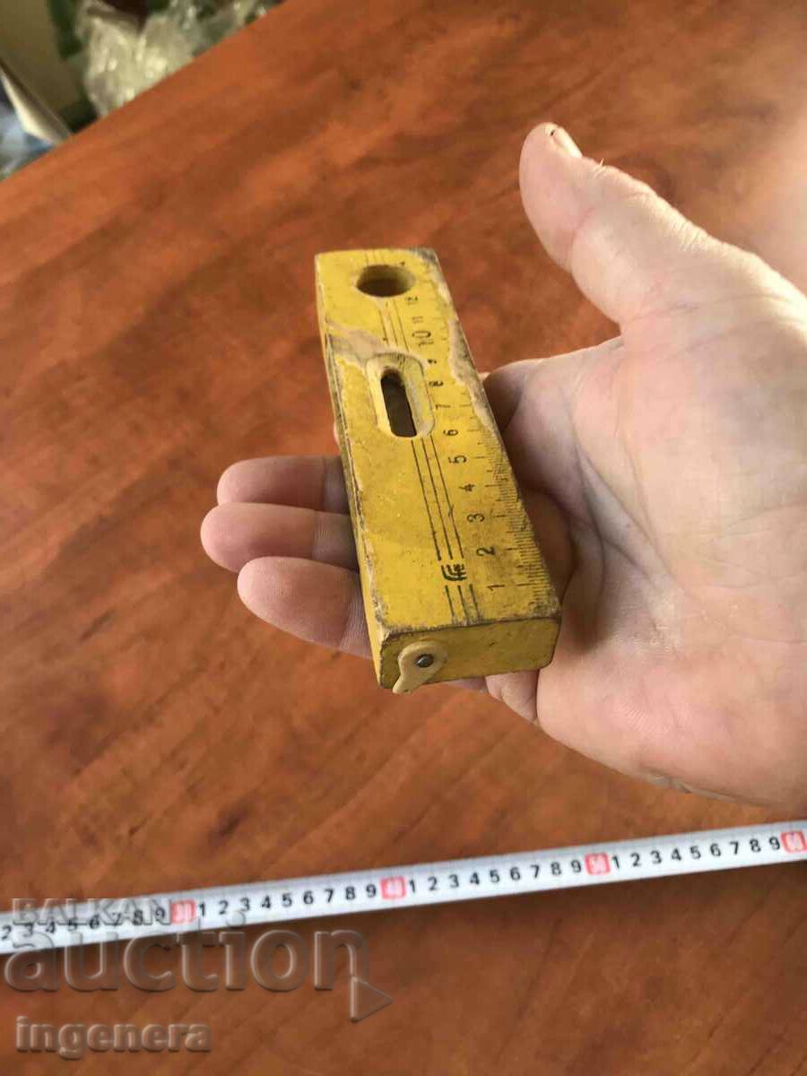 LEVEL WOOD ANTIQUE TOOL STRAIGHT-MINI - 5 LEVEL WOOD ANTIQUE TOOL STRAIGHT-MINI - 5