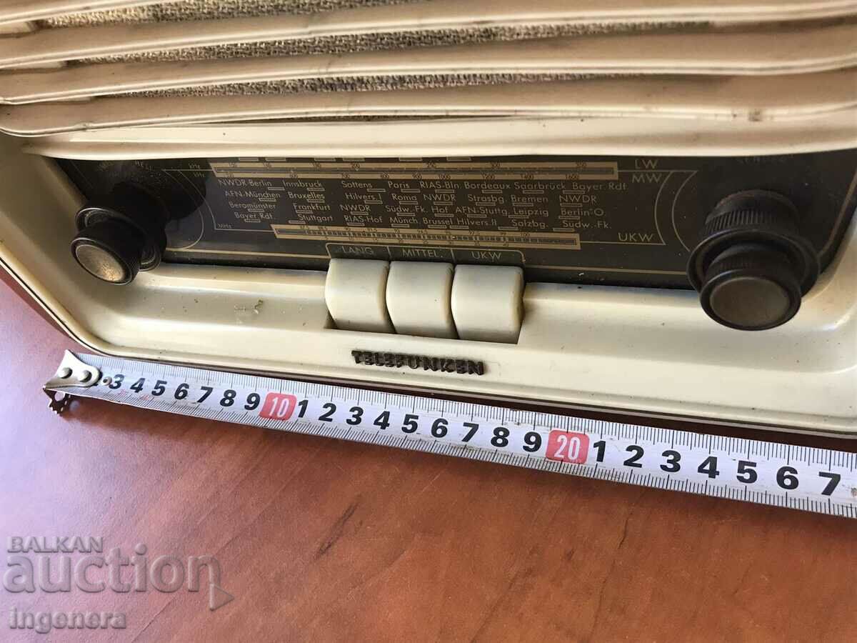 RADIO LAMP OLD "TELEFUNKEN" RADIO with price 450.00 BGN | € 230.08 RADIO LAMP OLD "TELEFUNKEN" RADIO with price 450.00 BGN | € 230.08