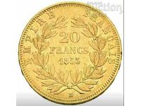 GOLD COIN 20 FRANC VERY RARE !!! 1855