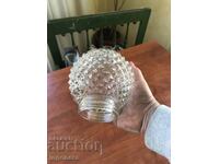 LIGHTING BATH BALL ON SCREW GLASS RETRO