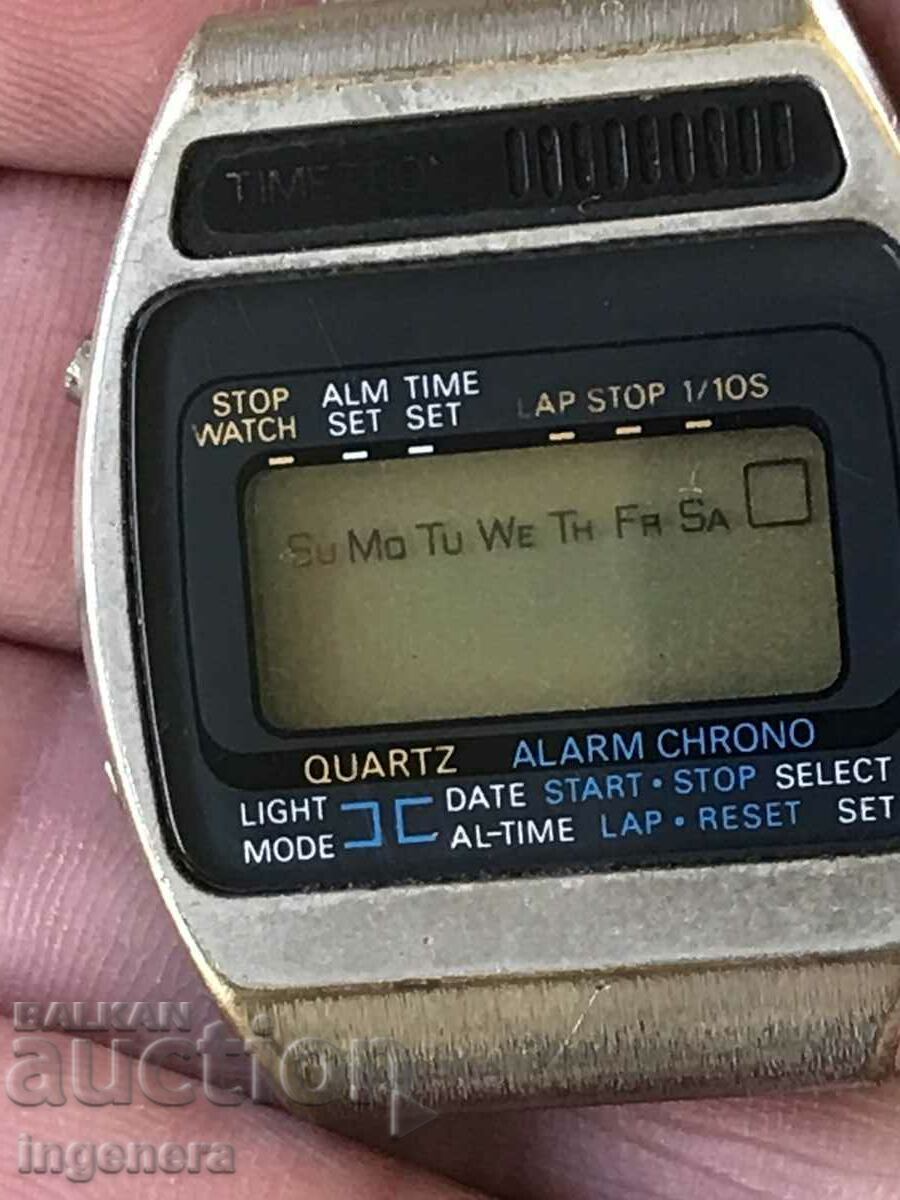 WATCH ELECTRONIC MANUAL RETRO USED PARTS REPAIR