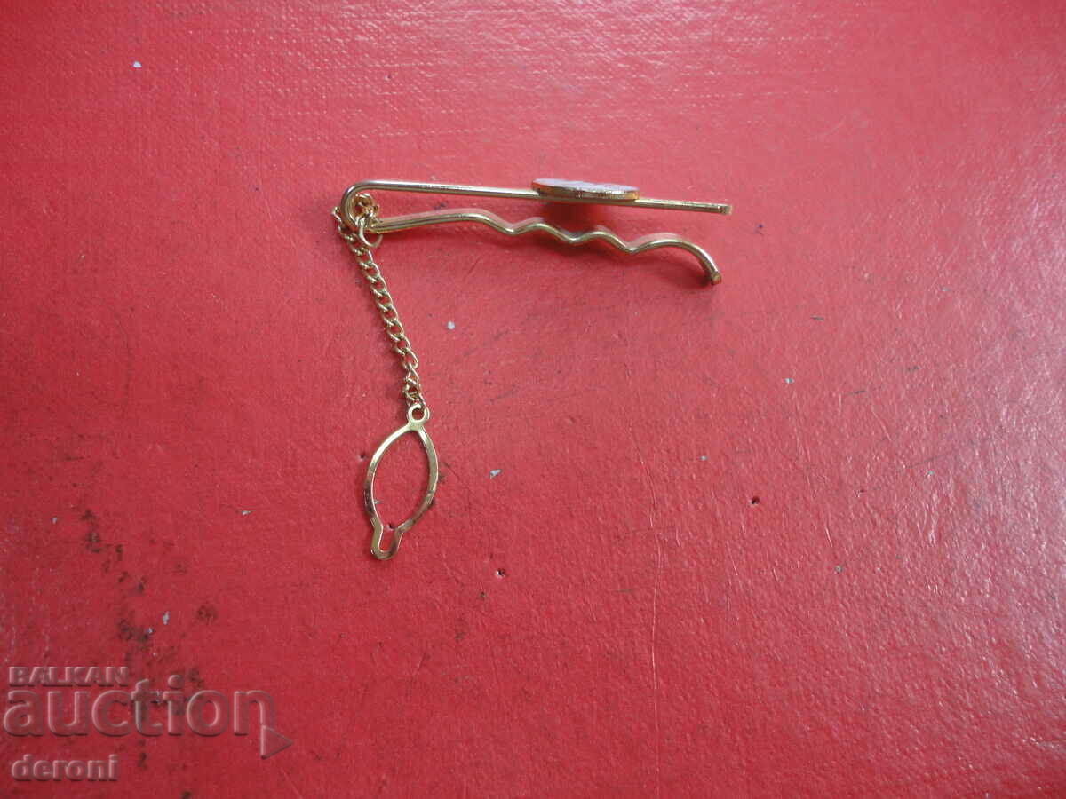 Auction Gold Plated Paper Boy Tie Clip Auction Gold Plated Paper Boy Tie Clip