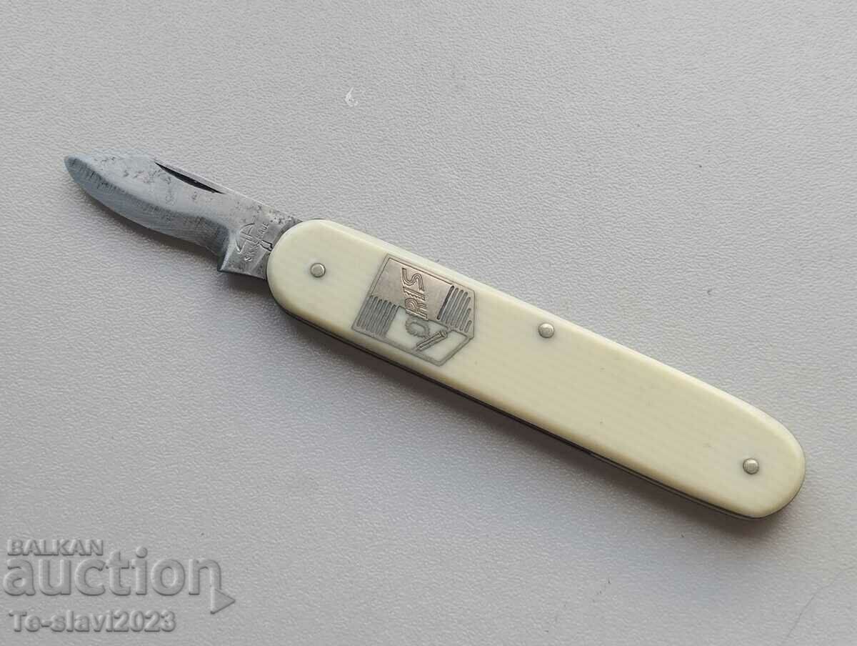 DELEMONT SWISS knife for opening the cover of a pocket watch