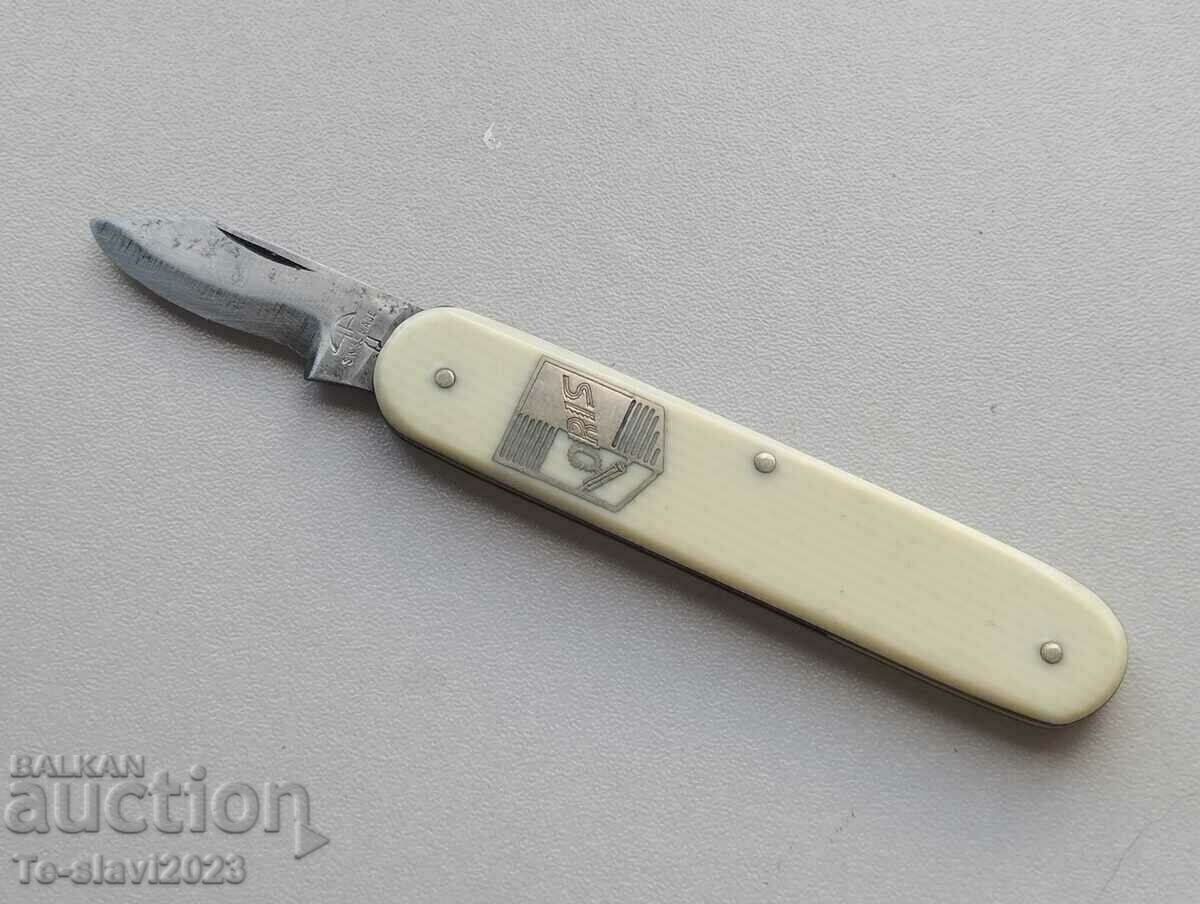 DELEMONT SWISS knife for opening the cover of a pocket watch