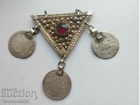 Old Renaissance silver jewelry