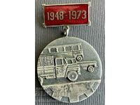 36647 Bulgaria medal 25 years Business Association Autotransport