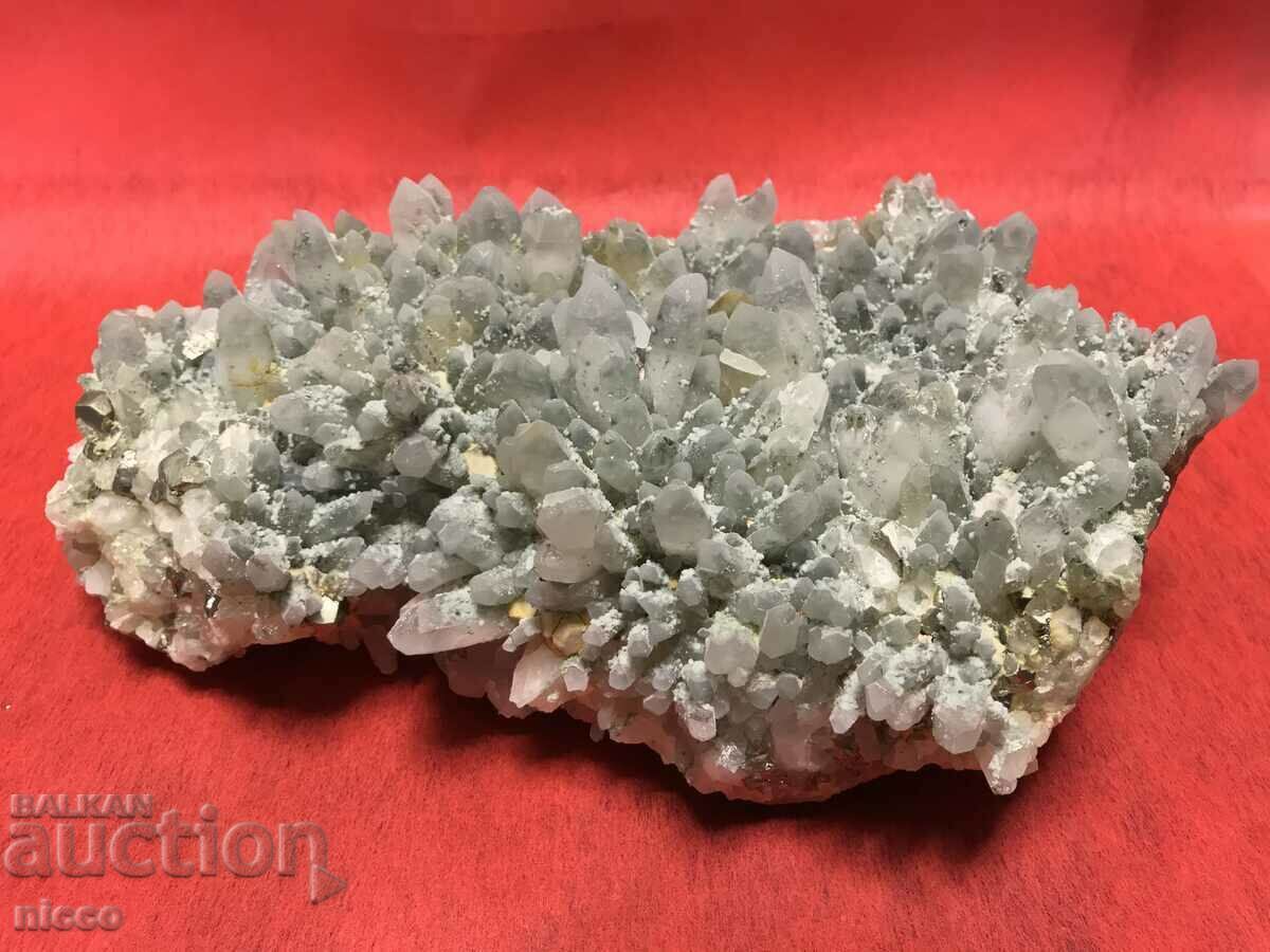 Quartz with pyrite - 7 Quartz with pyrite - 7