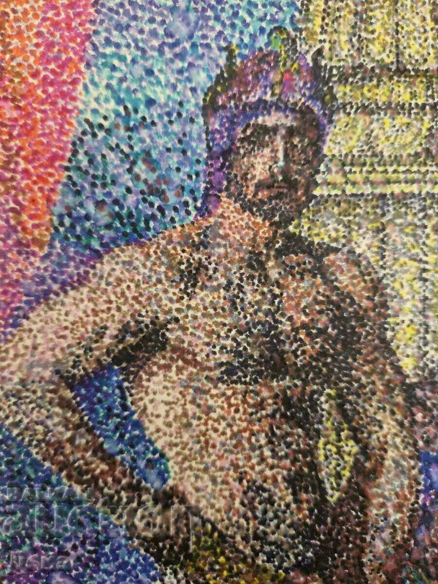 Delivery of Interesting drawing - Pointillism Delivery of Interesting drawing - Pointillism