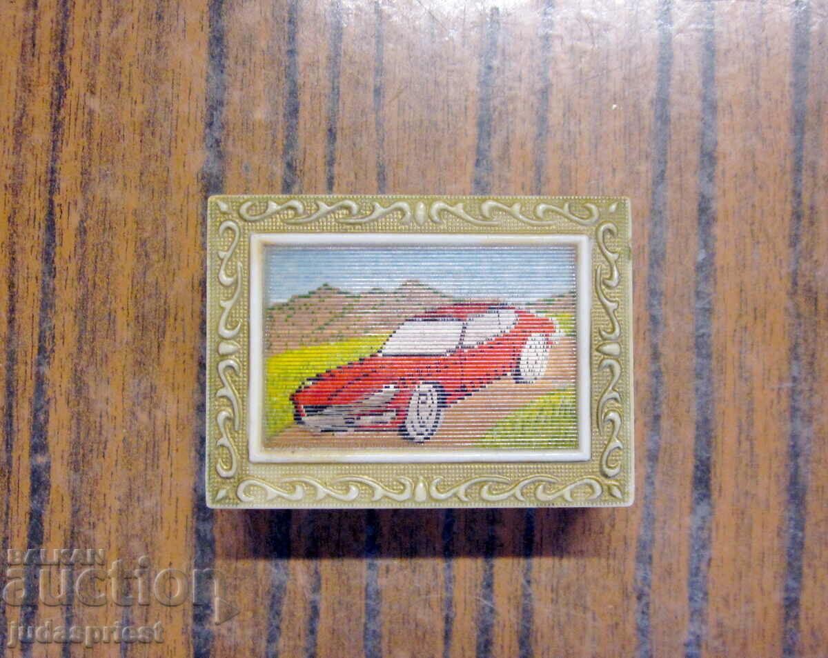 old retro Bulgarian 3D 3D matchbox sports car and chick with price 30.00 BGN | € 15.34 old retro Bulgarian 3D 3D matchbox sports car and chick with price 30.00 BGN | € 15.34