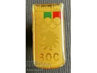 322 Bulgaria Insigna olimpică BOK Olimpiada Atlanta 1996.