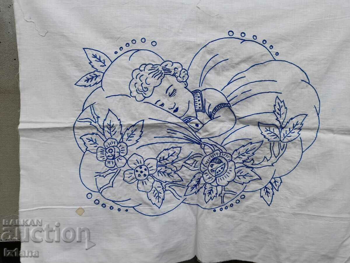 Vintage embroidered pillowcase with price 11.00 BGN | € 5.62 Vintage embroidered pillowcase with price 11.00 BGN | € 5.62