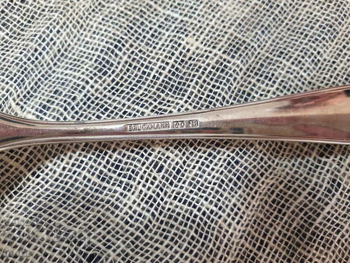 Vintage set of silver plated dessert forks - bruckmann - 5 Vintage set of silver plated dessert forks - bruckmann - 5