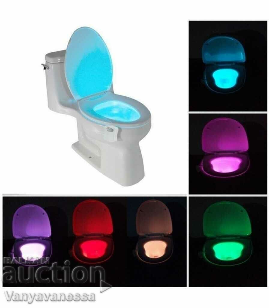 Multicolor lighting for toilet bowl ToiLight TV200