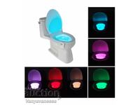 Iluminare multicolora pentru vasul de toaleta ToiLight TV200