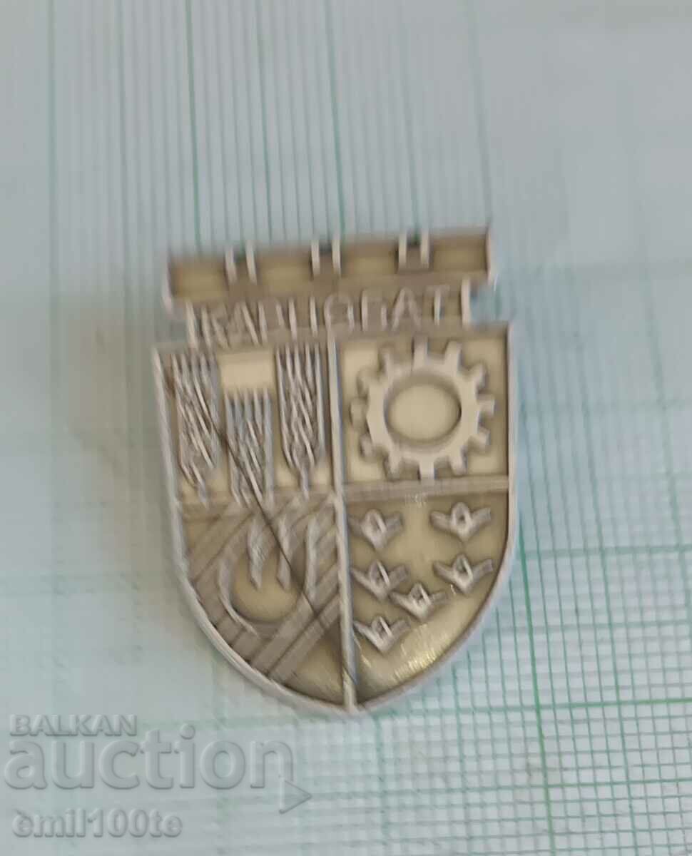 Badge - Carnobat coat of arms
