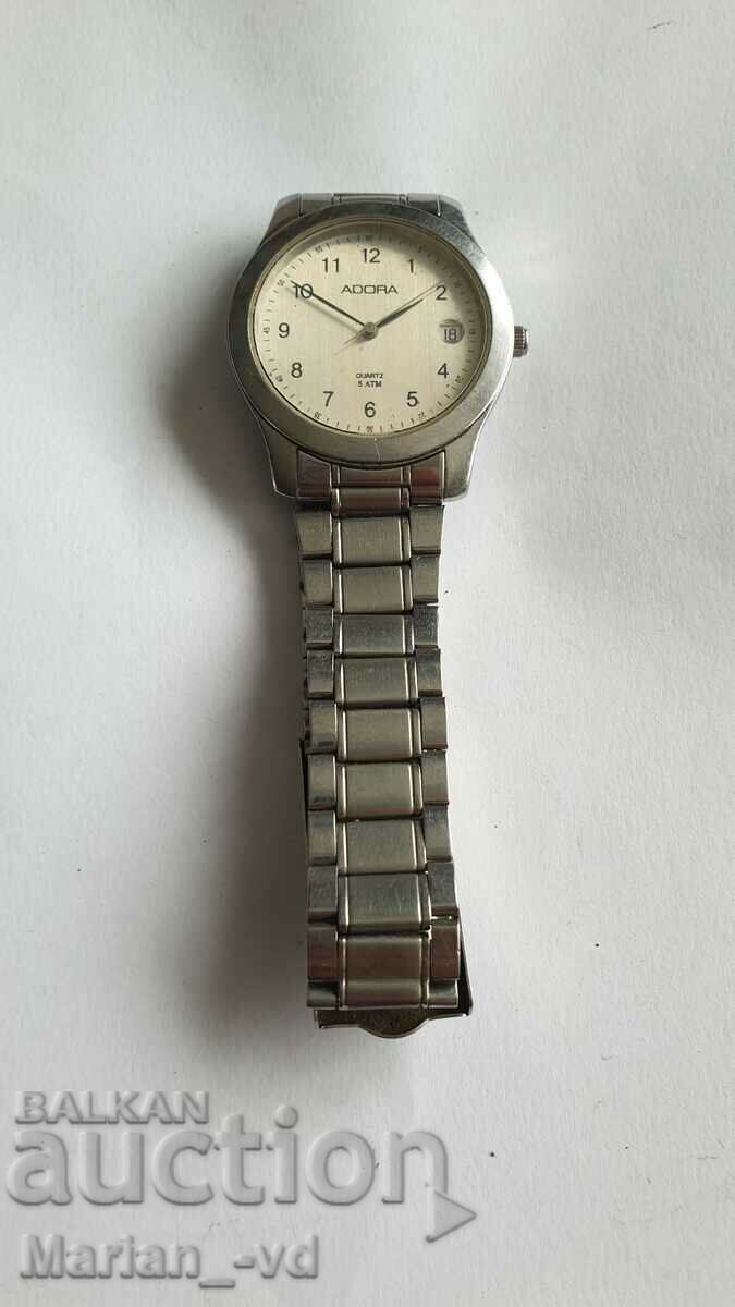 Men's ADORA quartz watch with price 35.00 BGN | € 17.90 Men's ADORA quartz watch with price 35.00 BGN | € 17.90