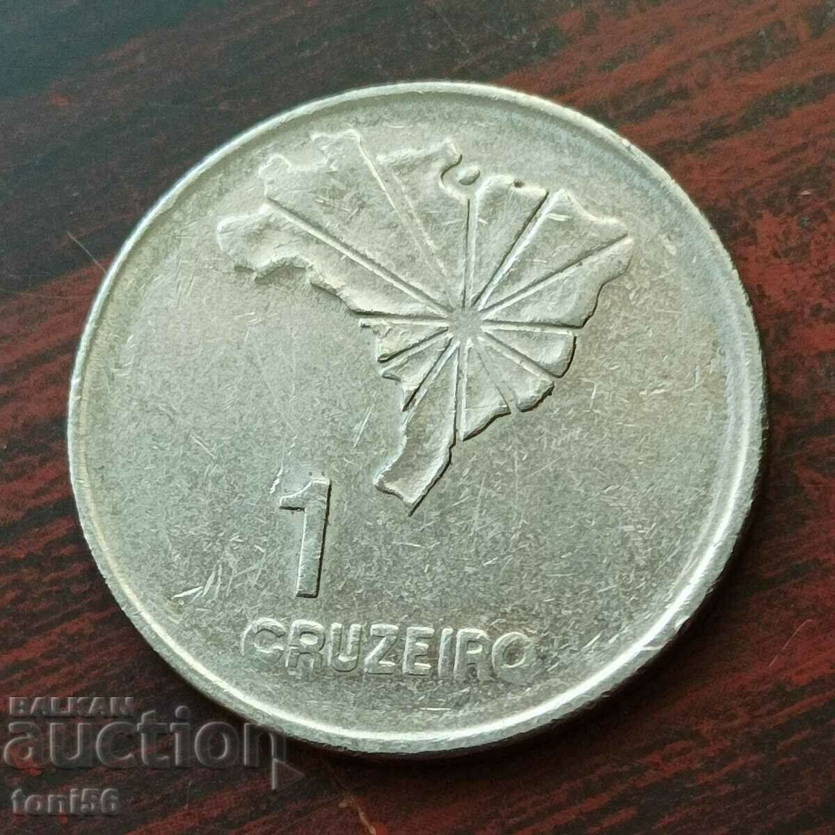 Brazil 1 cruzeiro 1972 with price 1.00 BGN | € 0.51 Brazil 1 cruzeiro 1972 with price 1.00 BGN | € 0.51