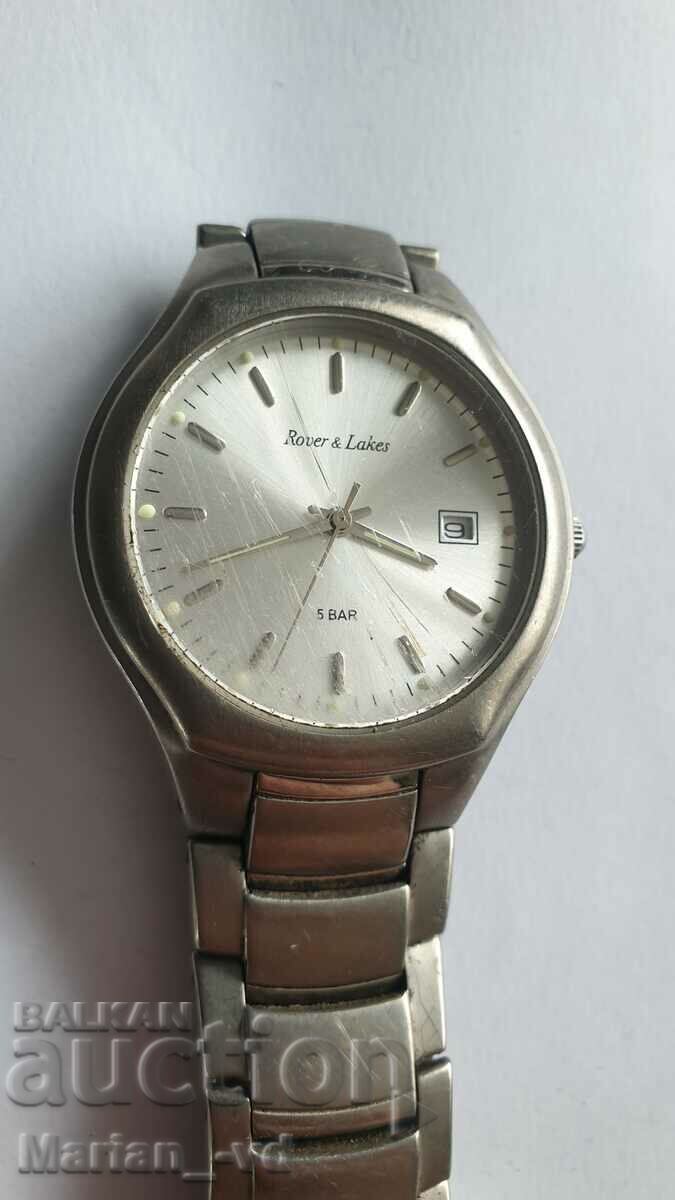 Мъжки кварцов часовник с цена 30.00 лв. | € 15.34 Мъжки кварцов часовник с цена 30.00 лв. | € 15.34