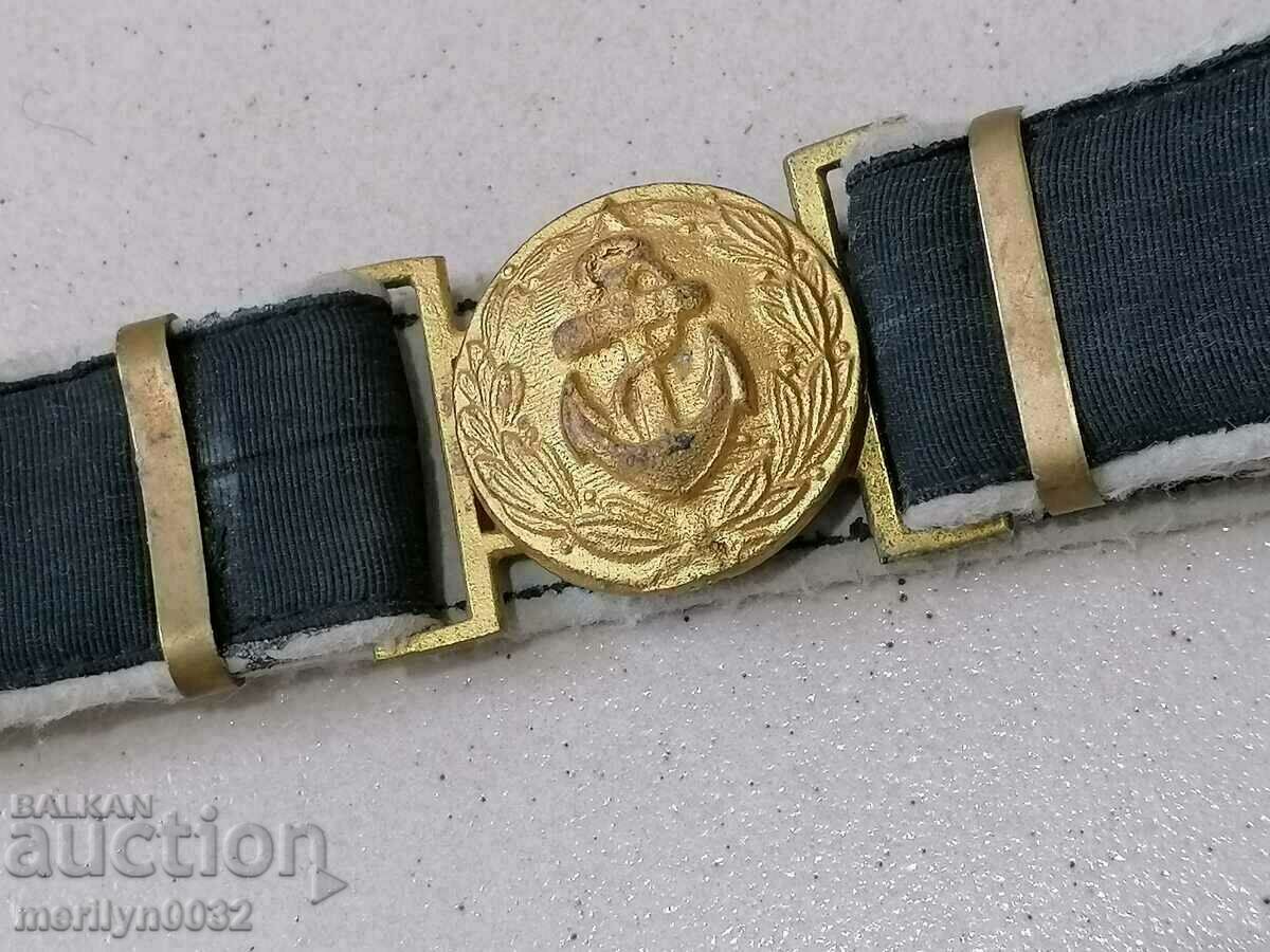Auction Navy officer's belt with cortic carriers Navy Auction Navy officer's belt with cortic carriers Navy