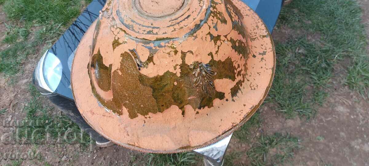 VASO CERAMIC URIAȘ VECHI FOARTE VECHI - 5
